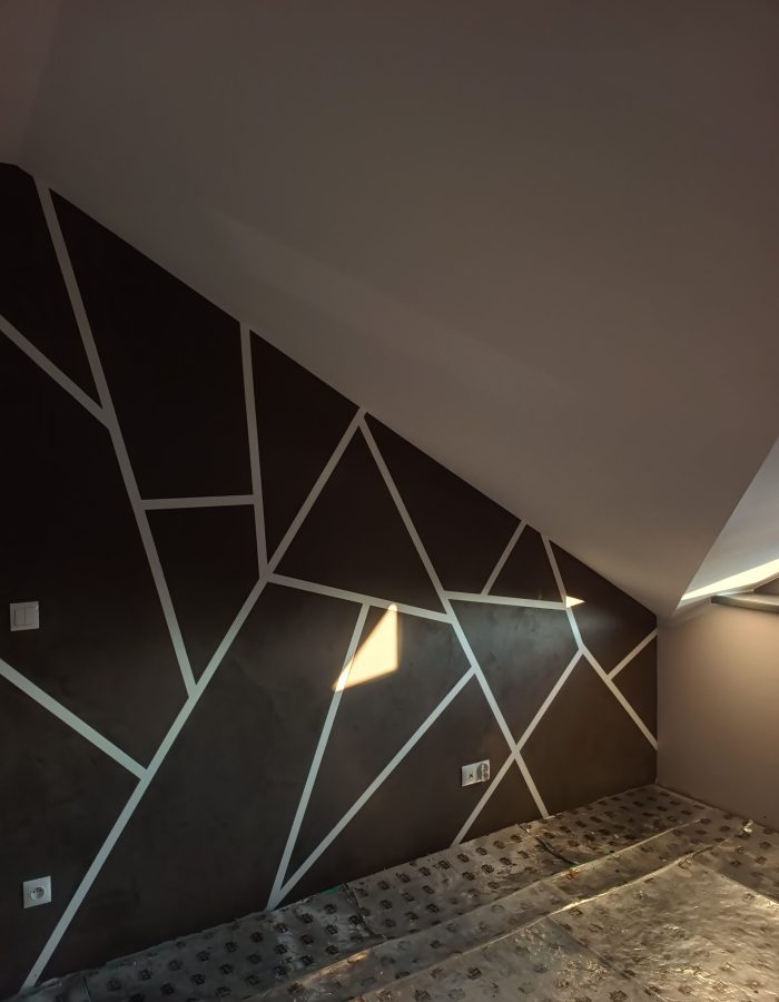 sciana2 malowana wykonczenia wnetrz nowy sacz